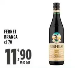 Rossotono Carrefour Fernet Branca offerta