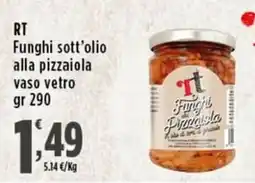 Rossotono Carrefour Funghi sott'olio alla pizzaiola offerta