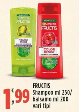 Rossotono Carrefour Garnier Fructis offerta