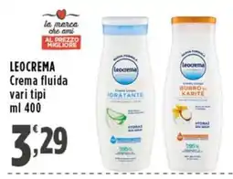 Rossotono Carrefour Leocrema Crema fluida offerta