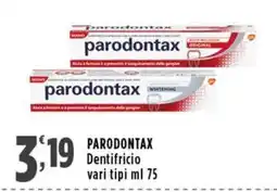 Rossotono Carrefour Parodontax Dentifricio offerta