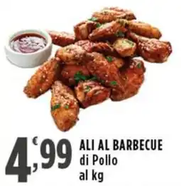 Rossotono Carrefour Ali al barbecue di Pollo offerta