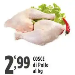 Rossotono Carrefour Cosce di Pollo offerta