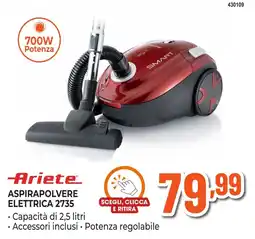Expert Di Lella Ariete Aspirapolvere Elettrica 2735 offerta