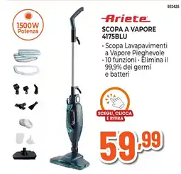 Expert Di Lella Ariete Scopa a vapore offerta