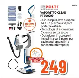 Expert Di Lella Vaporetto Clean offerta