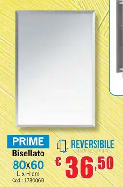 Centro Brico Prime specchio bisellato offerta