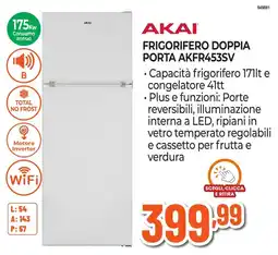 Expert Di Lella Frigorifero doppia porta Akai offerta