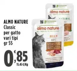 Rossotono Carrefour Almo Nature Classic per gatto offerta