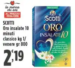 Rossotono Carrefour Scotti Oro insalate 10 minuti classico offerta