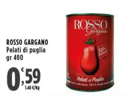 Rossotono Carrefour Rosso Gargano Pelati di Puglia offerta
