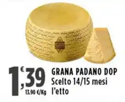 Rossotono Carrefour Grana Padano DOP offerta