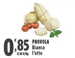 Rossotono Carrefour Provolac Bianca offerta
