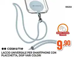 Expert Di Lella Laccio universale per smartphone con placchetta, disp vari colori offerta