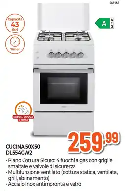 Expert Di Lella Cucina 50x50 DL554GW2 offerta