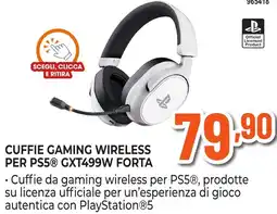 Expert Di Lella Cuffie gaming wireless per PS5® GXT499W Forta offerta