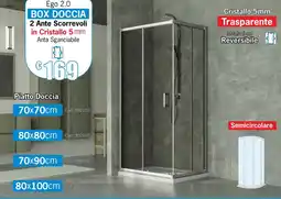 Centro Brico Box doccia Ego 2.0 offerta