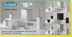 Centro Brico Set BAGNO Linea Show offerta