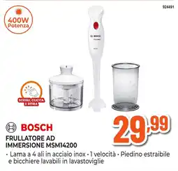 Expert Di Lella Bosch frullatore ad immersione offerta