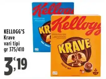 Rossotono Carrefour Kellogg's Krave offerta