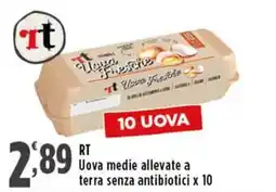 Rossotono Carrefour Uova fresche offerta