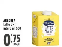 Rossotono Carrefour Arborea Latte UHT intero offerta