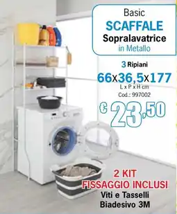 Centro Brico Basic Scaffale Sopralavatrice in Metallo offerta