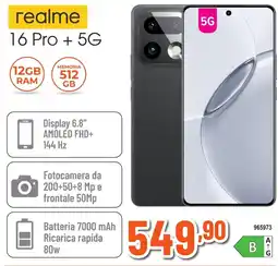 Expert Di Lella realme 16 Pro + 5G offerta