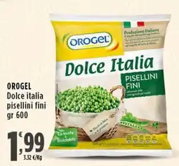 Rossotono Carrefour Orogel Dolce italia pisellini fini offerta