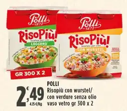 Rossotono Carrefour Polli Risopiù offerta