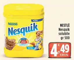 Rossotono Carrefour Nestlé Nesquik solubile offerta