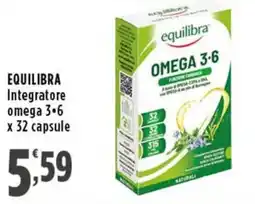 Rossotono Carrefour Equilibra Integratore omega 3·6 offerta