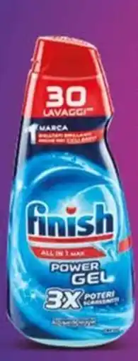 Rossotono Carrefour Finish Power Gel offerta