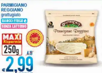 MD Discount Parmigiano Reggiano grattugiato 250g offerta