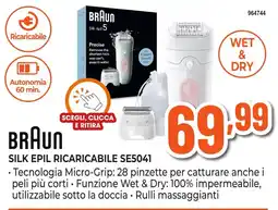 Expert Di Lella Braun Silk Epil Ricaricabile SE5041 offerta