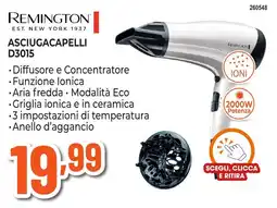 Expert Di Lella Remington asciugacapelli D3015 offerta