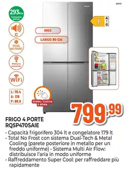 Expert Di Lella Frigo 4 porte RQ5P470SAIE offerta