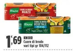 Rossotono Carrefour Knorr Cuore di brodo offerta