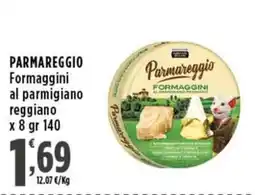 Rossotono Carrefour Parmareggio Formaggini al parmigiano reggiano offerta