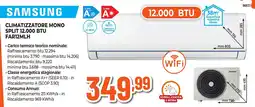 Expert Di Lella Climatizzatore mono split 12.000 btu offerta