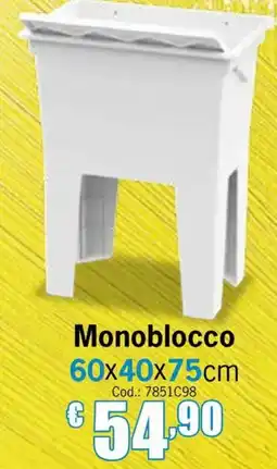 Centro Brico Monoblocco offerta