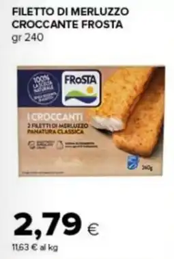 Tigre Amico Filetto di merluzzo croccante frosta offerta