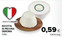 Tigre Amico Ricotta di pecora Deroma offerta