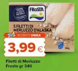Tigre Amico Filetti di Merluzzo Frosta offerta
