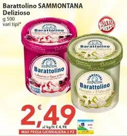 Sidis Barattolino SAMMONTANA Delizioso offerta