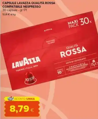Capsule Lavazza Qualità Rossa