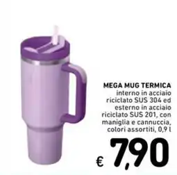 Spazio Conad Mega mug termica offerta