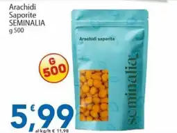 Sidis Arachidi saporite Seminalia offerta