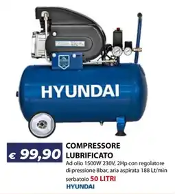 Bricocasa Compressore lubrificato Hyundai offerta