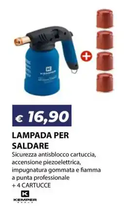 Bricocasa Lampada per saldare Kemper offerta